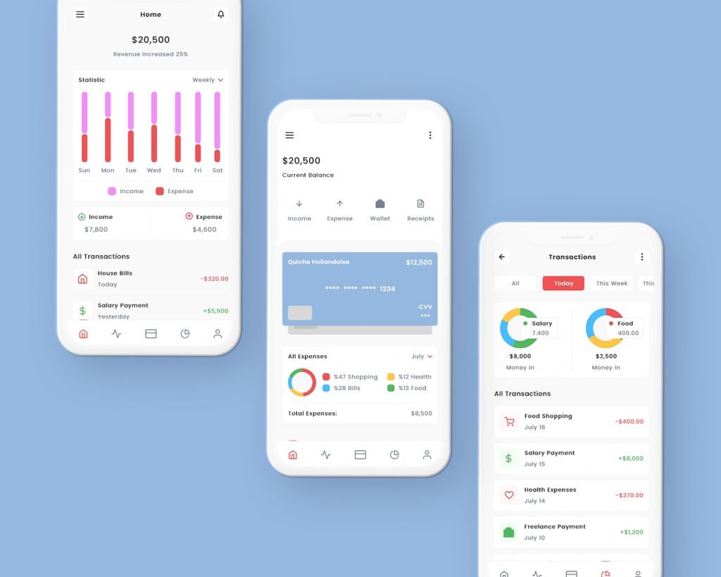 Finance App UI Kit