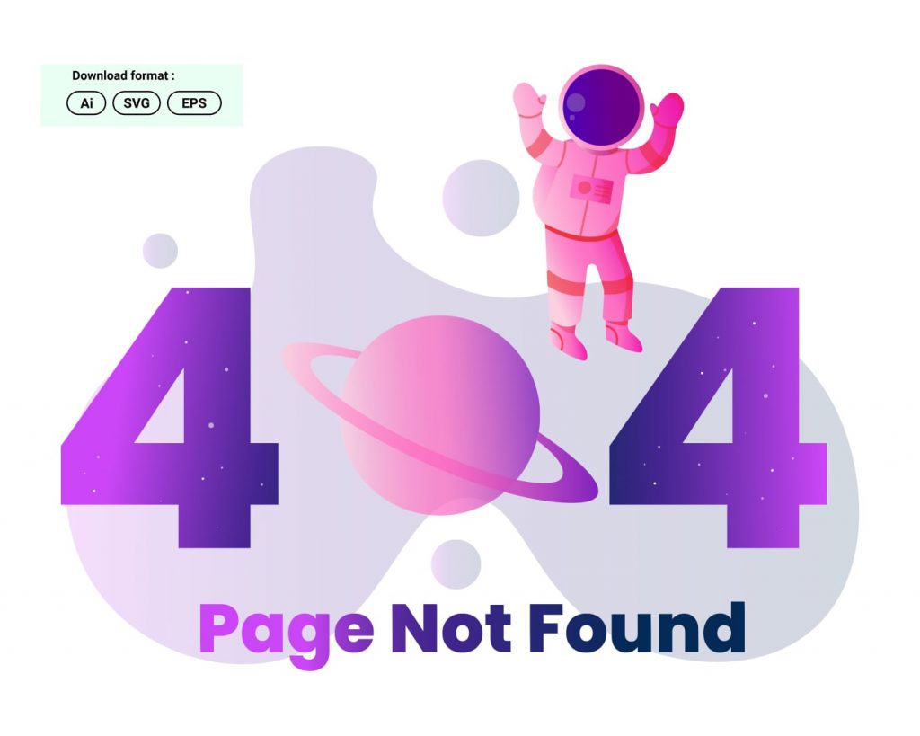 404 page design
